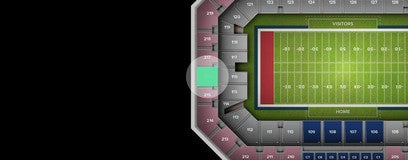 Seat view from Upper