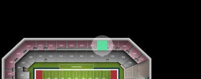 Seat view from Upper