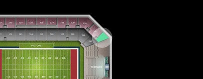 Seat view from Upper