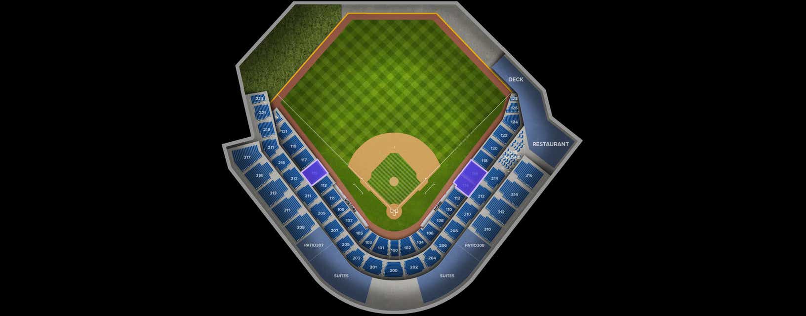 Seat view from Lower