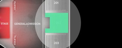 Seat view from Reserved