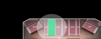 Seat view from Bleacher