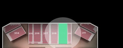 Seat view from Bleacher