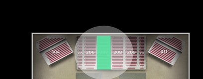 Seat view from Bleacher