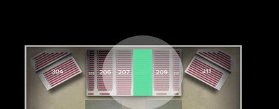 Seat view from Bleacher