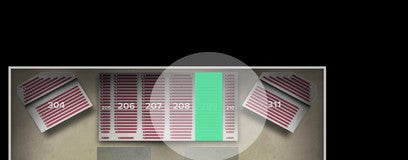 Seat view from Bleacher