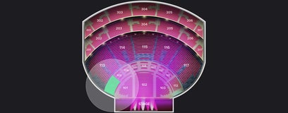 Seat view from Orchestra