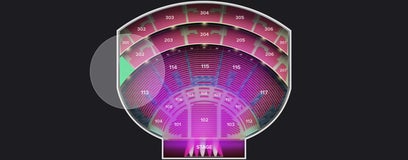 Seat view from Orchestra