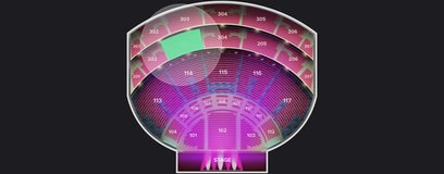 Seat view from Orchestra