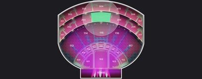 Seat view from Orchestra
