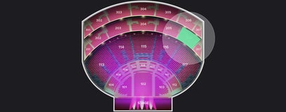 Seat view from Orchestra