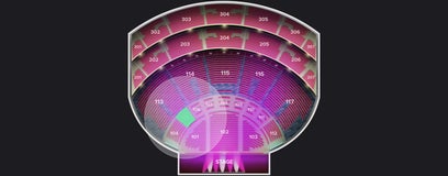 Seat view from Orchestra