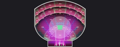 Seat view from Orchestra