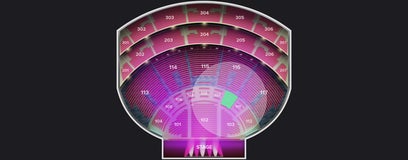 Seat view from Orchestra