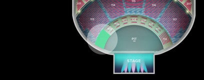 Seat view from Orchestra