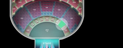 Seat view from Orchestra