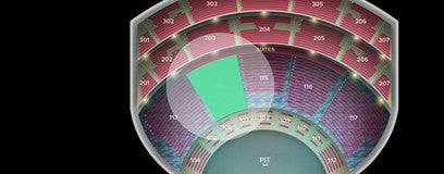 Seat view from Orchestra