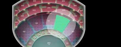 Seat view from Orchestra