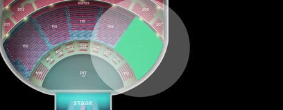 Seat view from Orchestra