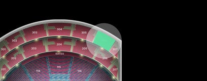 Seat view from Second Balcony