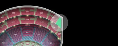 Seat view from Second Balcony