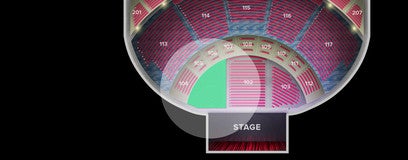 Seat view from Orchestra