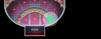 Seat view from Orchestra