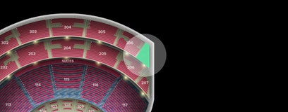 Seat view from Second Balcony