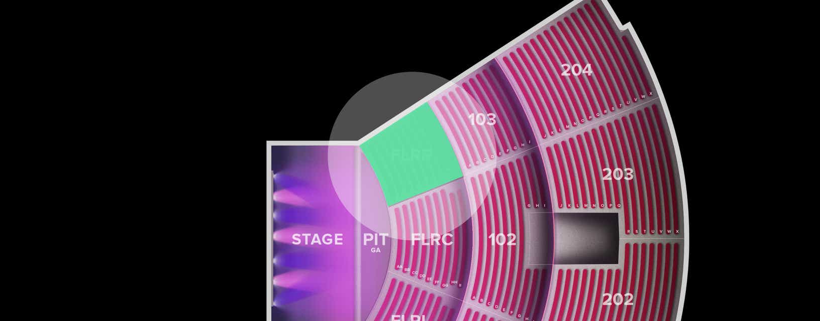 Seat view from Floor