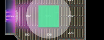 Seat view from Section