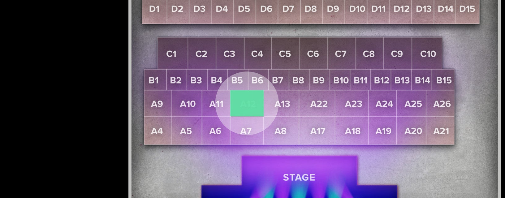 Seat view from Section
