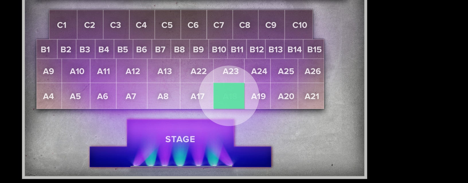 Seat view from Section