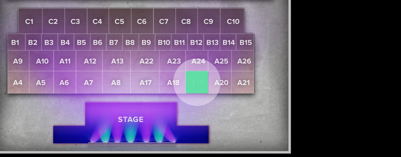 Seat view from Section