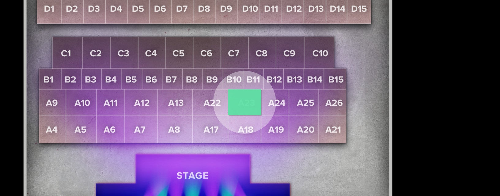 Seat view from Section