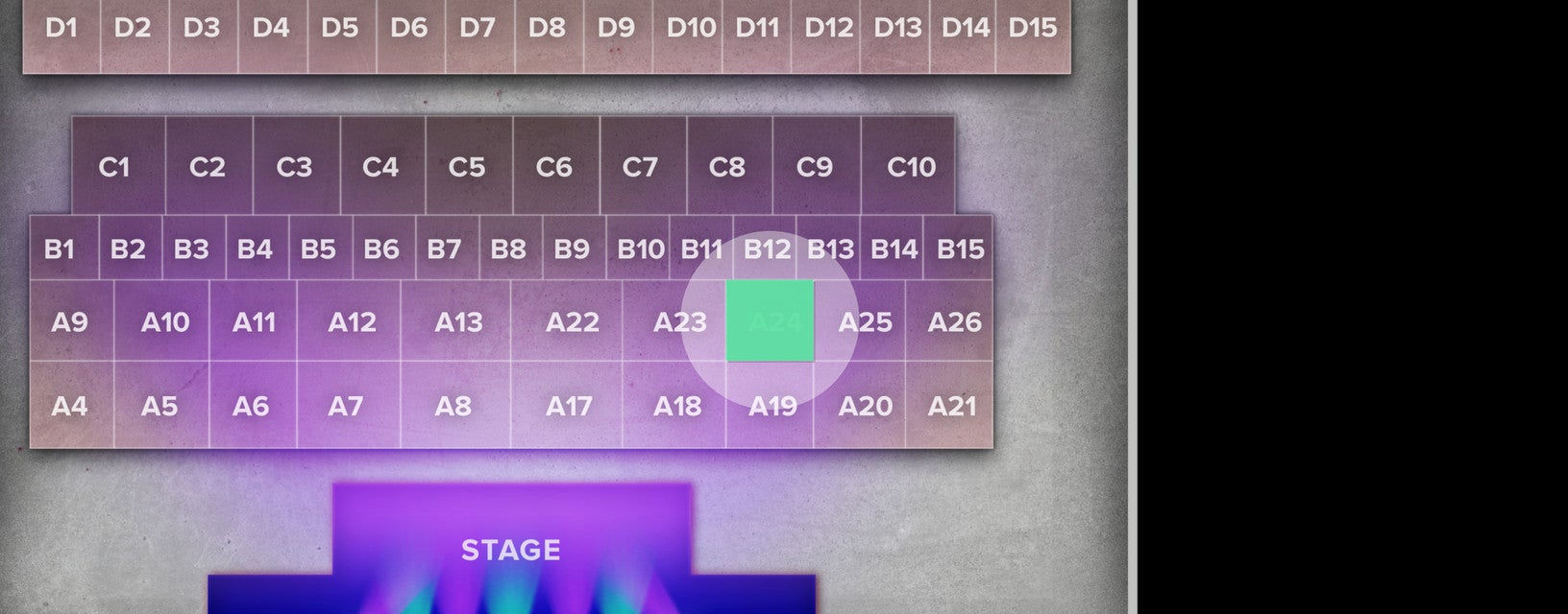 Seat view from Section