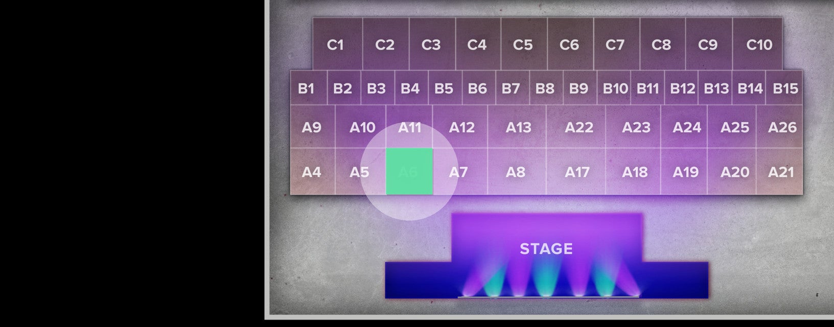 Seat view from Section