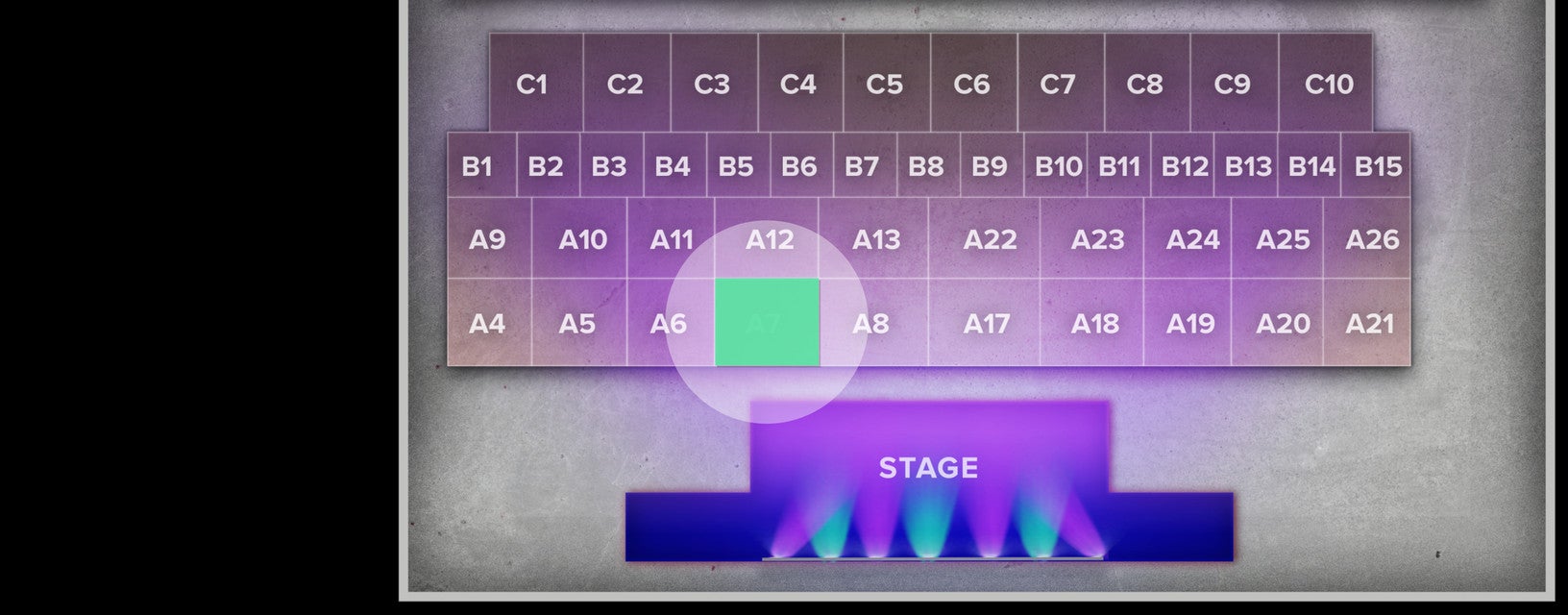 Seat view from Section