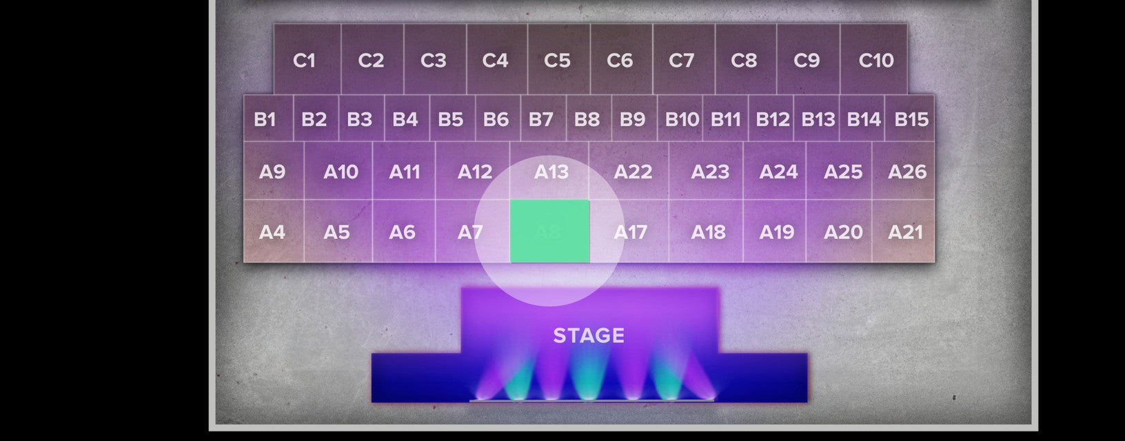 Seat view from Section