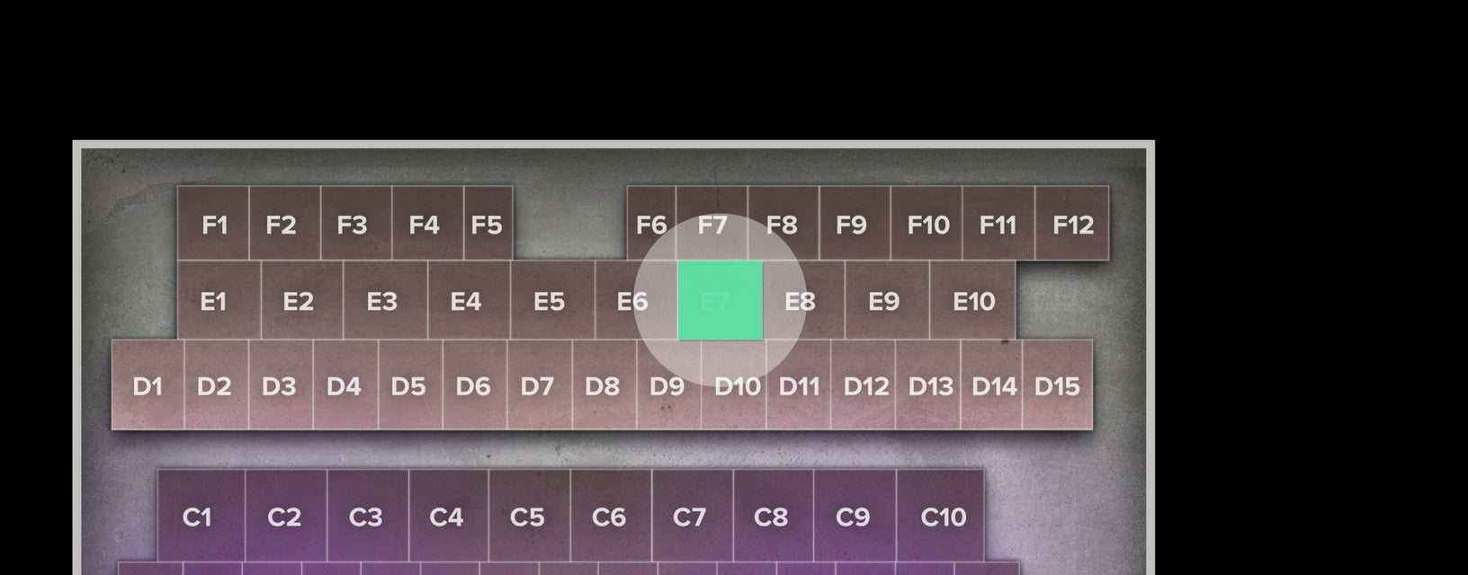 Seat view from Section