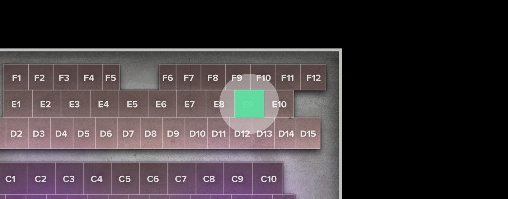 Seat view from Section