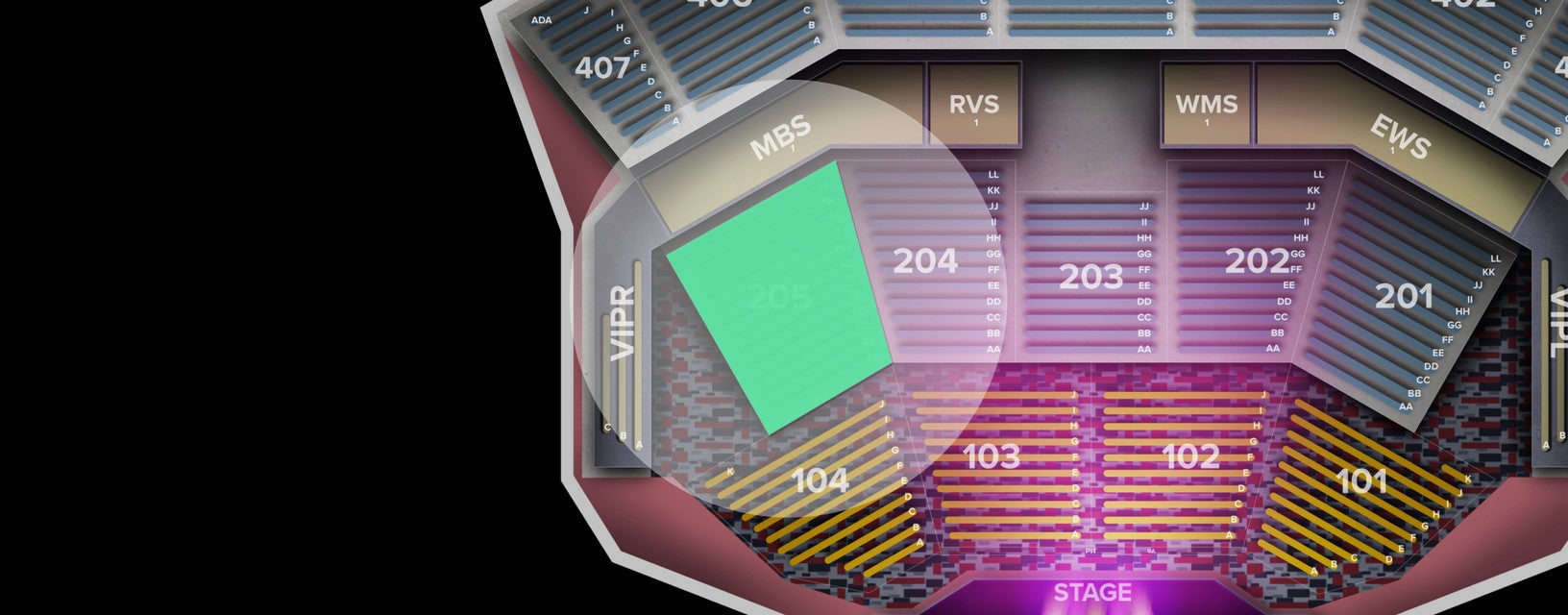 Seat view from Upper Floor