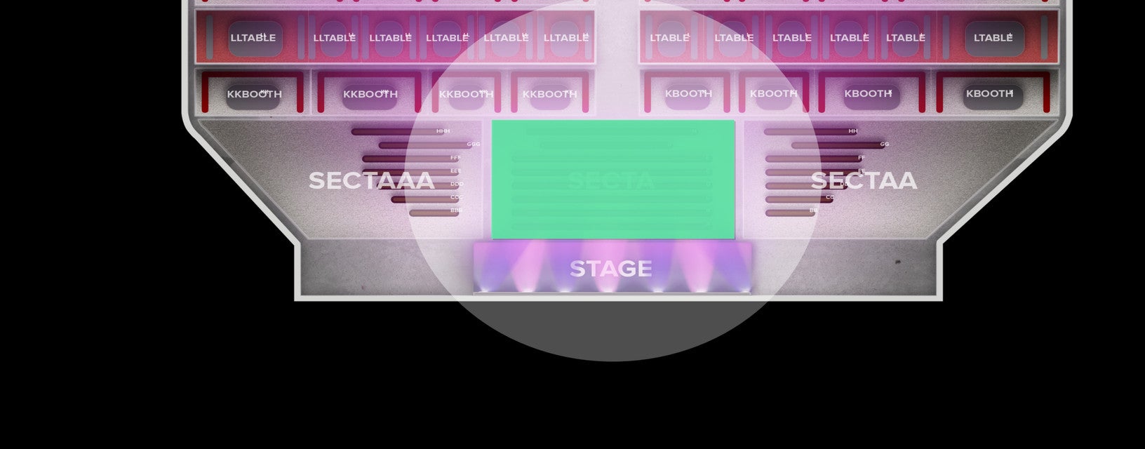 Seat view from Section