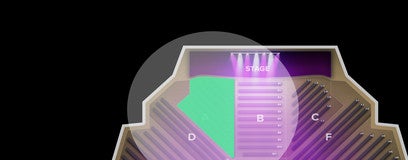 Seat view from Front