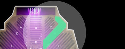 Seat view from Front