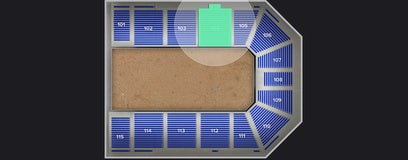 Seat view from Lower