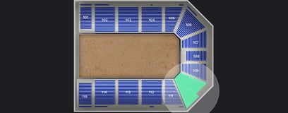 Seat view from Lower