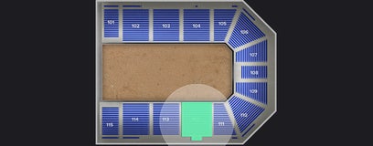 Seat view from Lower