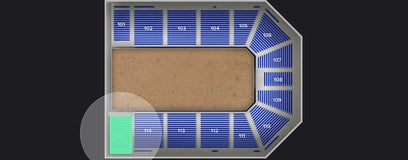 Seat view from Lower