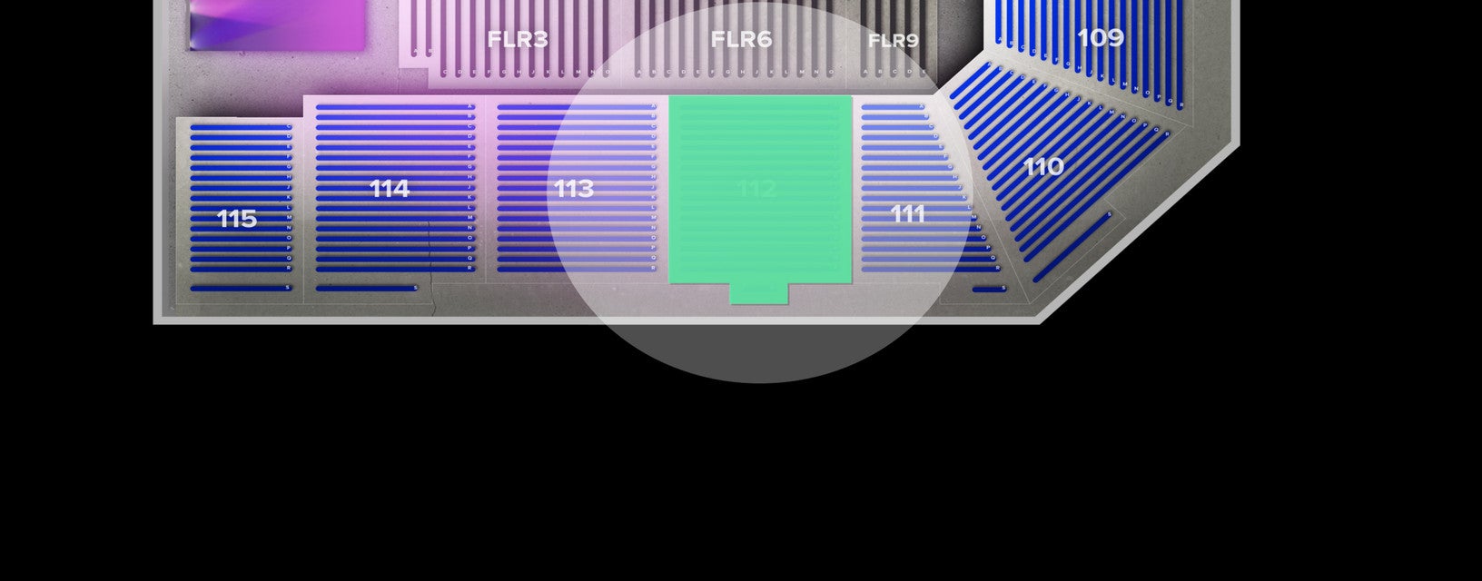 Seat view from Lower