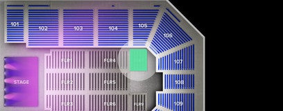 Seat view from Floor